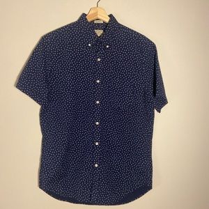J Crew Short-sleeve stretch Secret Wash shirt